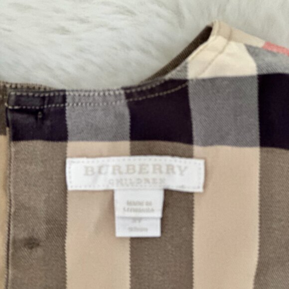 Burberry Classic Check Sleeveless Dress Kids - Picture 7 of 7